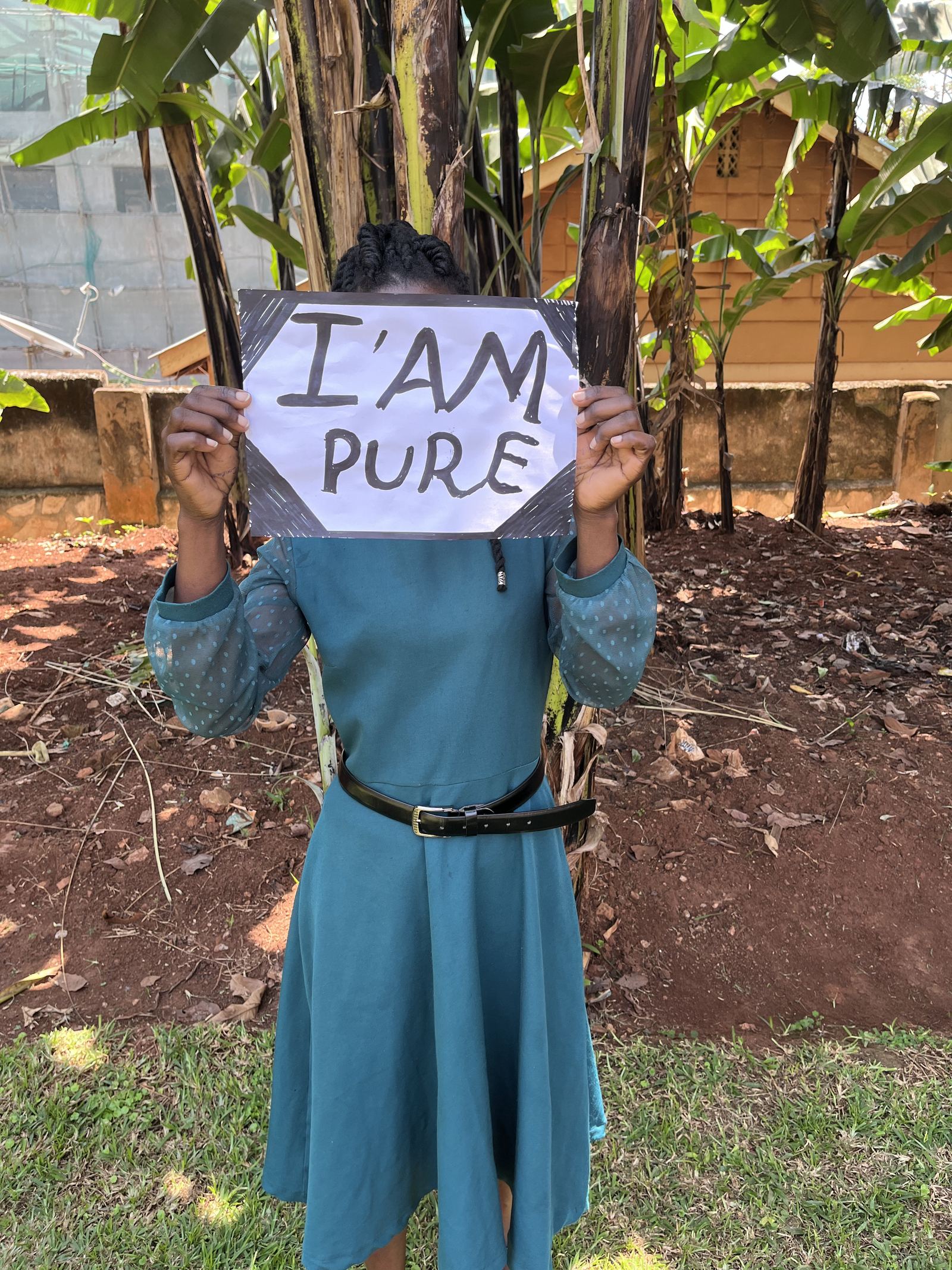 A survivor's affirmation, shared with her identity protected